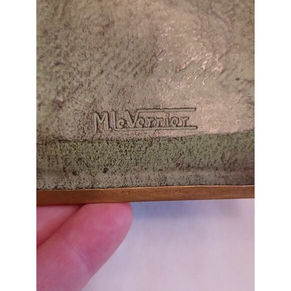 Max Le Verrier Bronze Cigarette Holder/Dispenser RARE - Picture 15 of 15